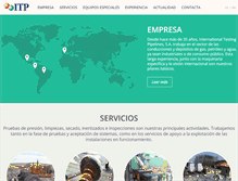 Tablet Screenshot of itpservice.com